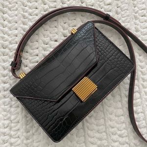 Small black crossbody bag